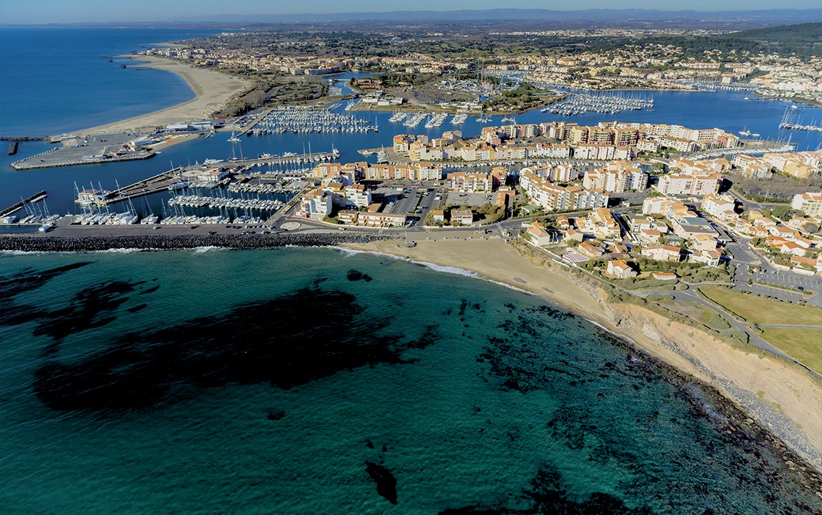 Plages du cap d'Agde hérault tourisme occitanie